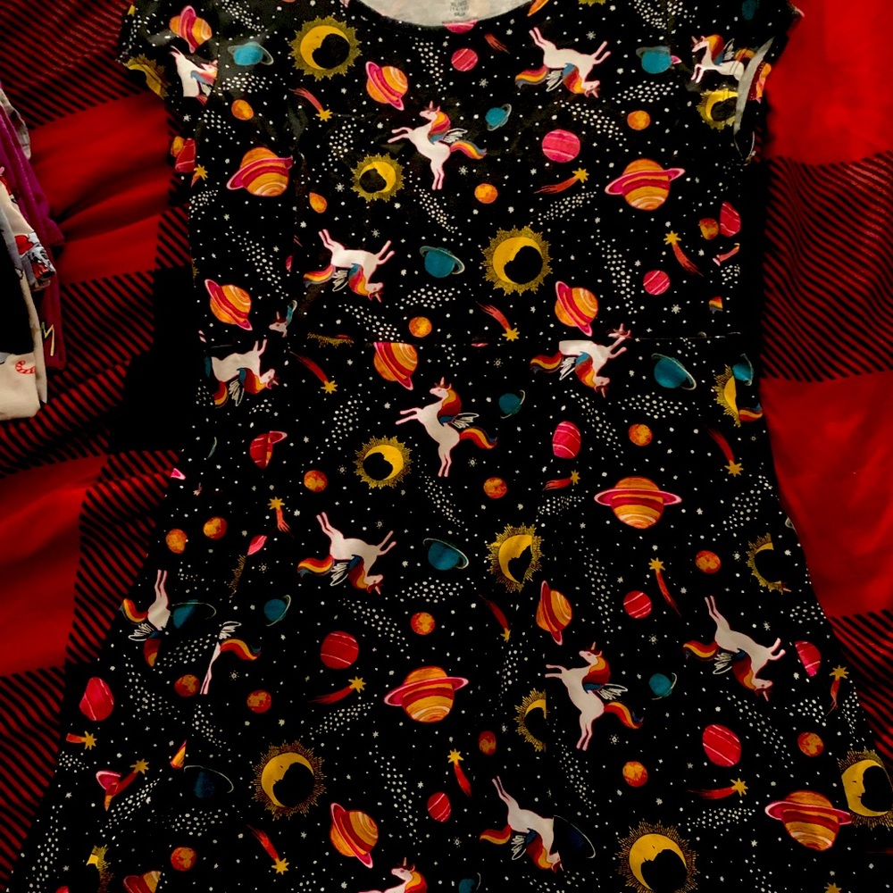 Girls space dress